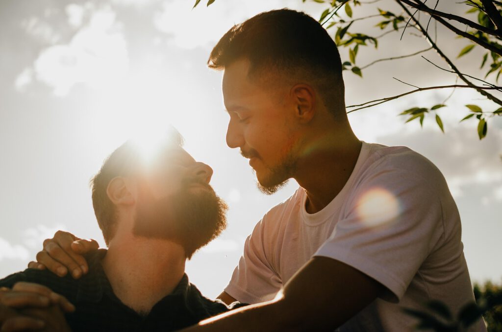 lovers, meadow, portrait, outdoors, nature, gay couple, couple, relationship, pride, lgbtqia, love, love is love, equal rights, romantic, lgbtiqa, pride month, world pride